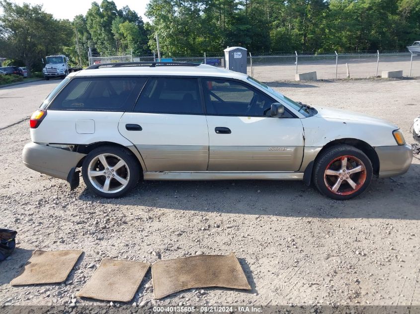 2003 Subaru Legacy Outback Awp VIN: 4S3BH675237600164 Lot: 40135605