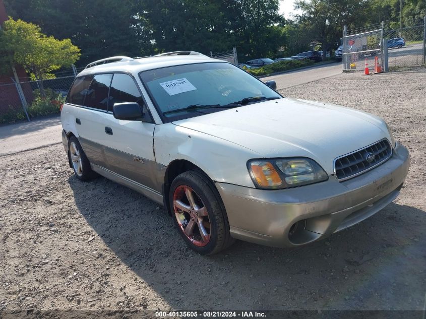 2003 Subaru Legacy Outback Awp VIN: 4S3BH675237600164 Lot: 40135605