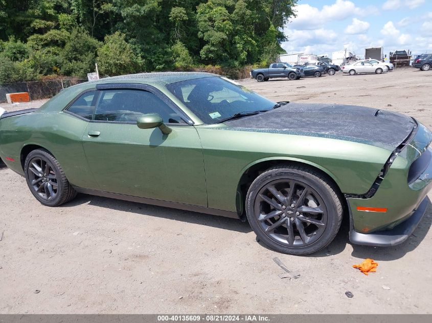 2022 Dodge Challenger Gt Awd VIN: 2C3CDZKG7NH152011 Lot: 40135609