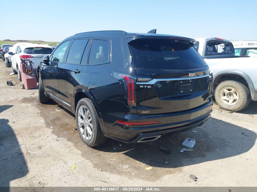 2020 Cadillac Xt6 Sport VIN: 1GYKPGRS3LZ204898 Lot: 40135617