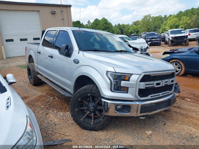 2016 Ford F150 Supercrew VIN: 1FTEW1EF4GKF96493 Lot: 40135636