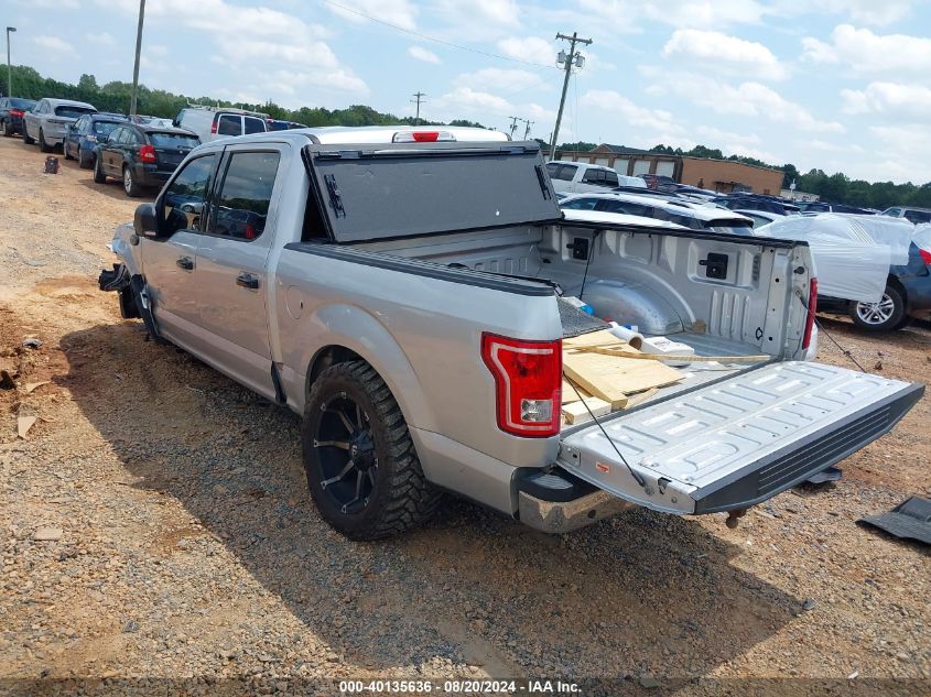 2016 Ford F150 Supercrew VIN: 1FTEW1EF4GKF96493 Lot: 40135636