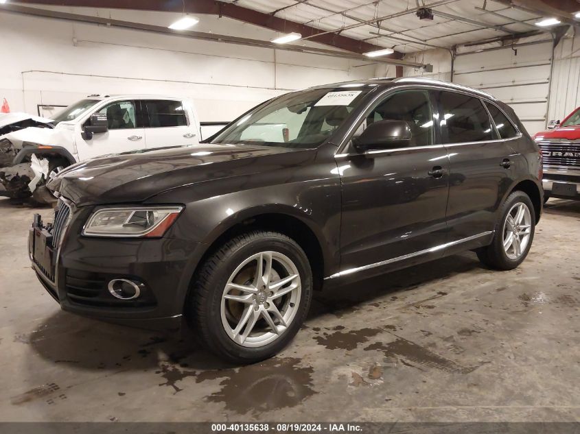 2014 Audi Q5 2.0T Premium VIN: WA1LFBFP0EA105502 Lot: 40135638