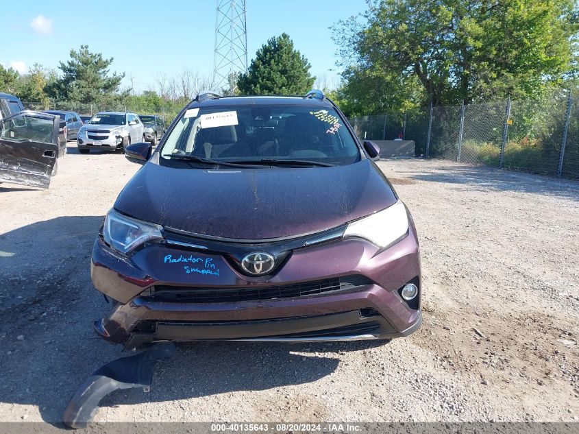 2018 Toyota Rav4 Adventure/Xle VIN: 2T3WFREV3JW448473 Lot: 40135643