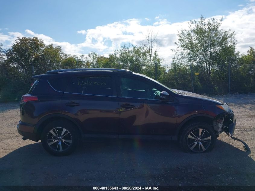 2018 Toyota Rav4 Adventure/Xle VIN: 2T3WFREV3JW448473 Lot: 40135643