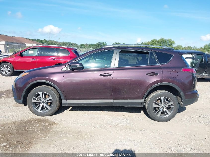 2018 Toyota Rav4 Adventure/Xle VIN: 2T3WFREV3JW448473 Lot: 40135643