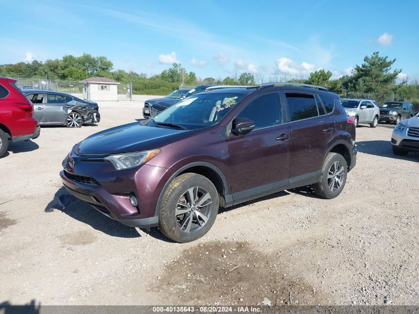 2018 Toyota Rav4 Adventure/Xle VIN: 2T3WFREV3JW448473 Lot: 40135643