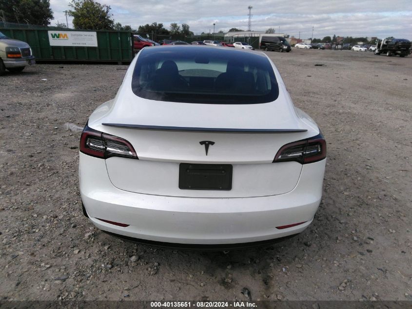 2023 Tesla Model 3 VIN: 5YJ3E1EA6PF543032 Lot: 40135651