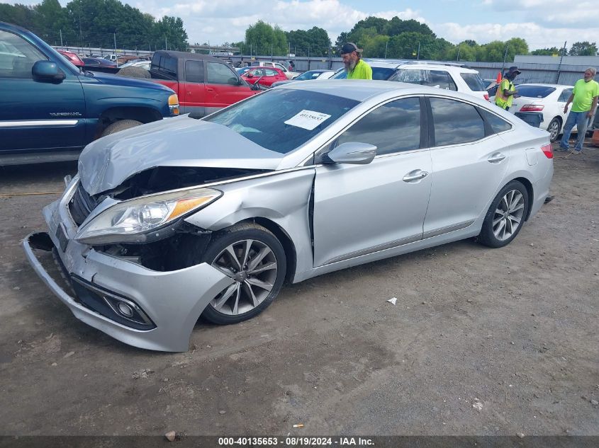 2017 Hyundai Azera VIN: KMHFG4JG9HA579046 Lot: 40135653