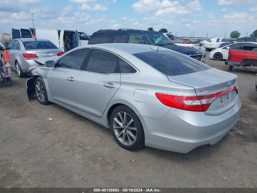 2017 HYUNDAI AZERA VIN: KMHFG4JG9HA579046