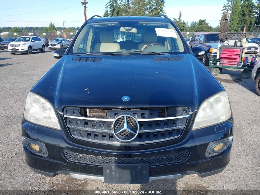 2007 Mercedes-Benz Ml 350 4Matic VIN: 4JGBB86E67A151848 Lot: 40135655