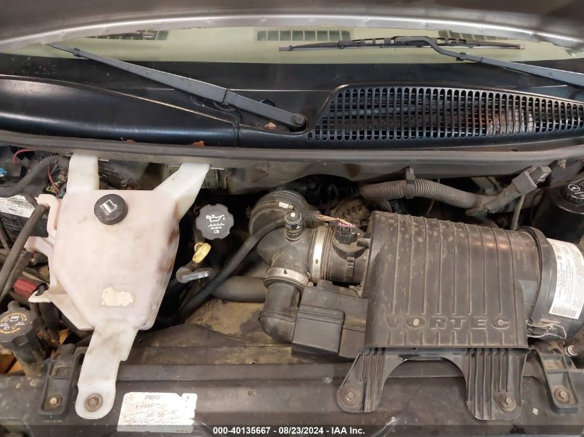 2004 Chevrolet Express VIN: 1GBFG15T841209960 Lot: 40135667