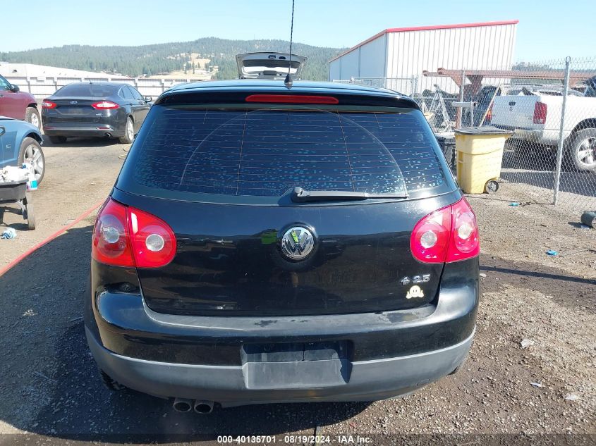 2007 Volkswagen Rabbit 4-Door VIN: WVWDS71K57W282258 Lot: 40135701