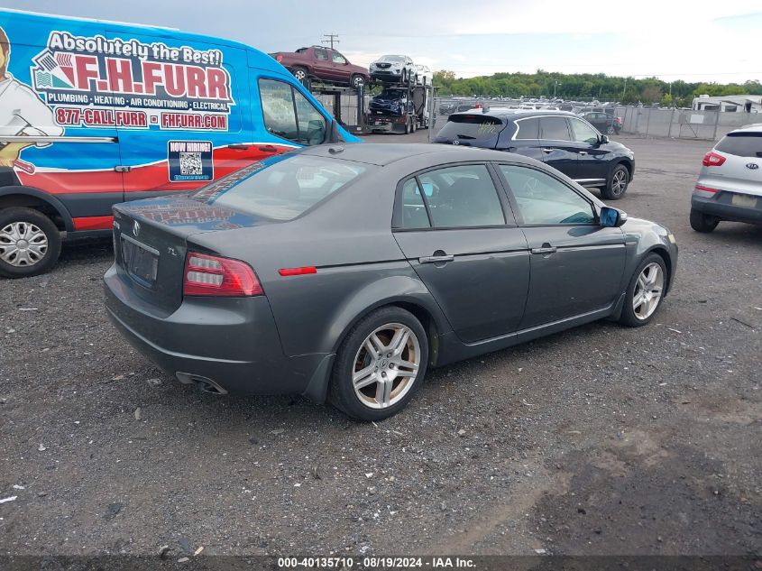 2008 Acura Tl 3.2 VIN: 19UUA66298A032480 Lot: 40135710