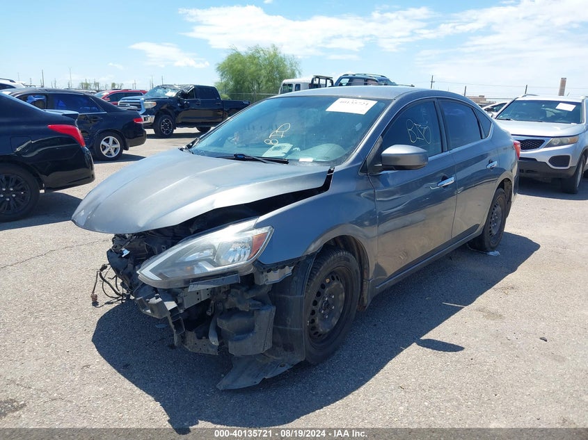 VIN 3N1AB7AP8HL724152 2017 NISSAN SENTRA SV