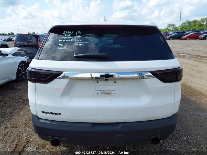 2020 Chevrolet Traverse Fwd Ls VIN: 1GNERFKW6LJ180395 Lot: 40135727