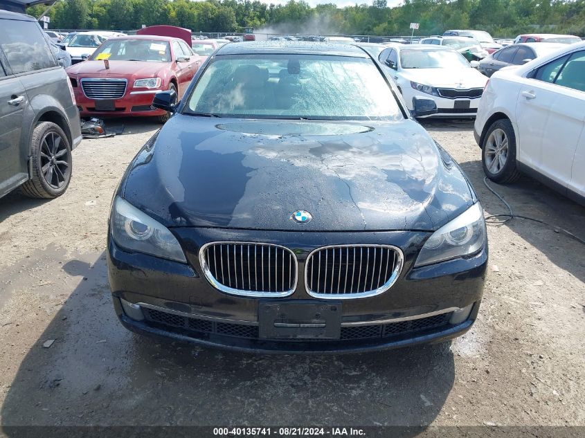 2009 BMW 750I VIN: WBAKA835X9CY33650 Lot: 40135741