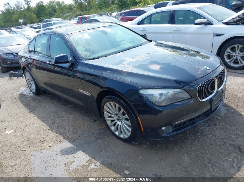 2009 BMW 750I VIN: WBAKA835X9CY33650 Lot: 40135741