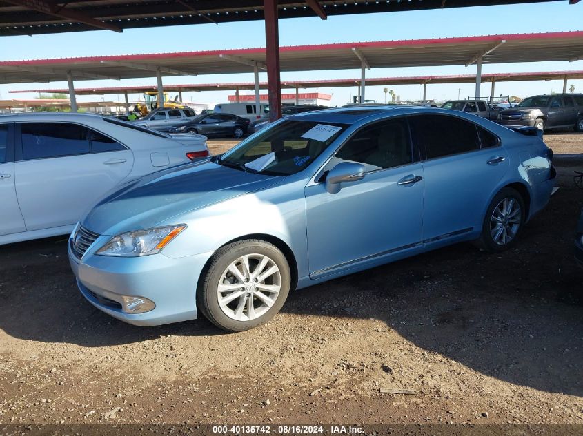 2012 Lexus Es 350 VIN: JTHBK1EG6C2488358 Lot: 40135742
