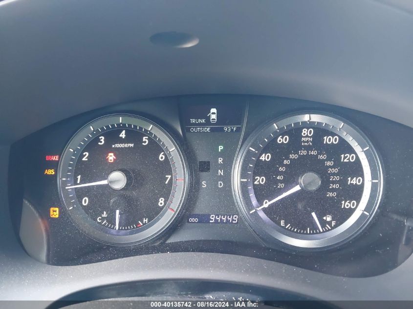 2012 Lexus Es 350 VIN: JTHBK1EG6C2488358 Lot: 40135742