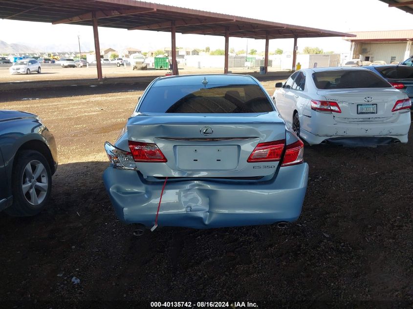 2012 Lexus Es 350 VIN: JTHBK1EG6C2488358 Lot: 40135742