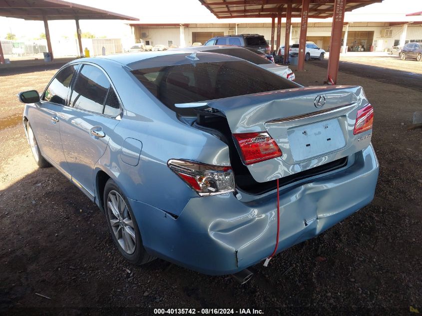 2012 Lexus Es 350 VIN: JTHBK1EG6C2488358 Lot: 40135742