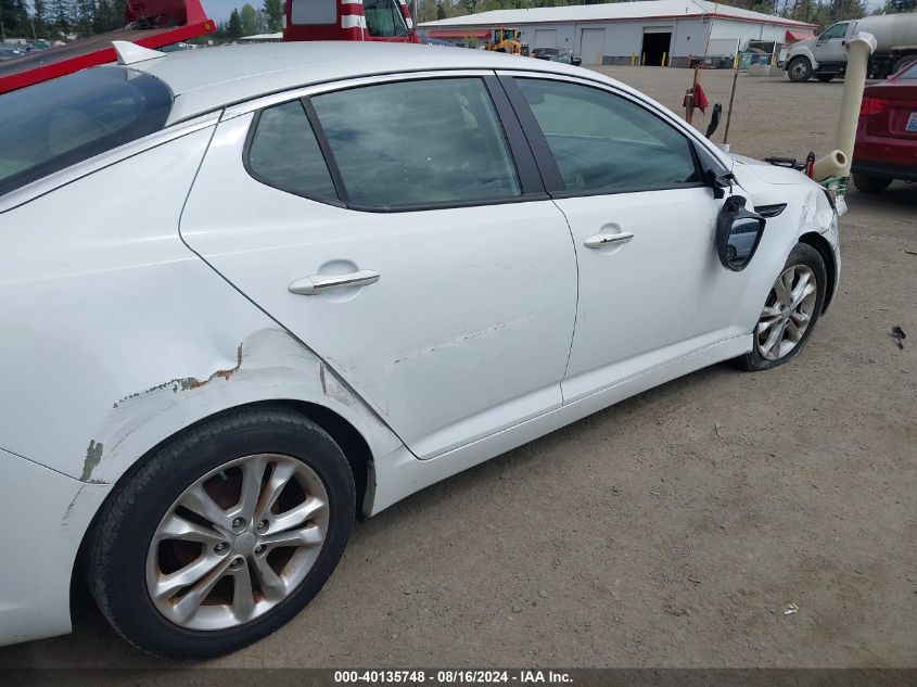 2012 Kia Optima Ex VIN: 5XXGN4A73CG006378 Lot: 40135748