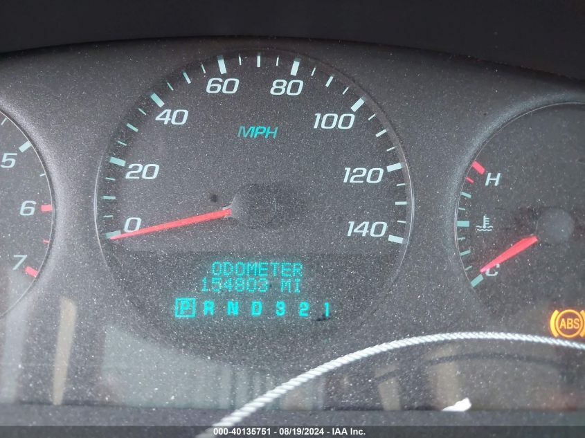 2009 Chevrolet Impala Ls VIN: 2G1WB57K491248416 Lot: 40135751