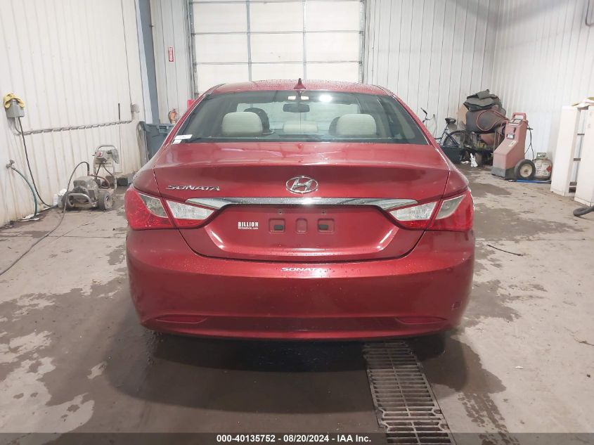 2013 Hyundai Sonata Gls VIN: 5NPEB4AC3DH581762 Lot: 40135752