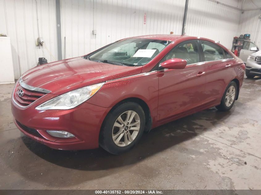 2013 Hyundai Sonata Gls VIN: 5NPEB4AC3DH581762 Lot: 40135752