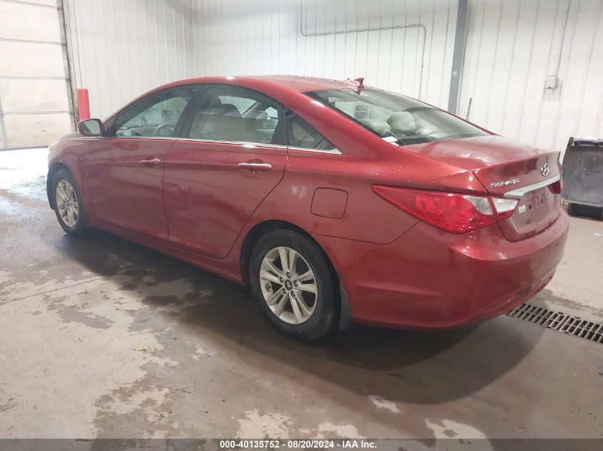 2013 Hyundai Sonata Gls VIN: 5NPEB4AC3DH581762 Lot: 40135752