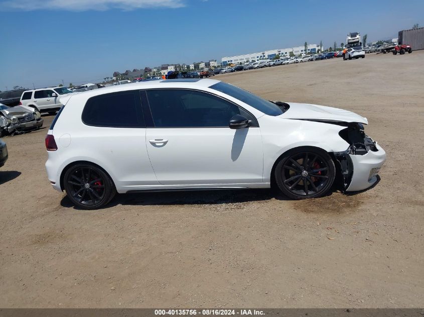 2011 Volkswagen Gti 2-Door Autobahn VIN: WVWFD7AJ8BW161307 Lot: 40135756