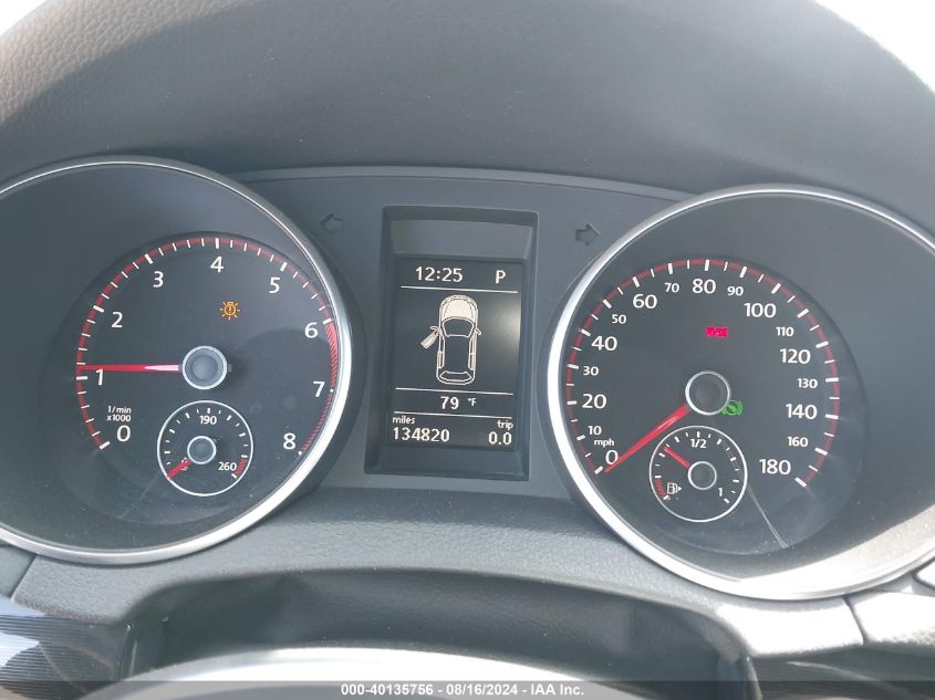 2011 Volkswagen Gti 2-Door Autobahn VIN: WVWFD7AJ8BW161307 Lot: 40135756