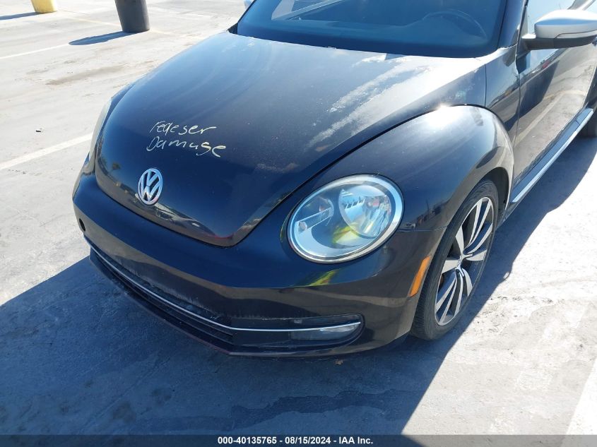 2012 Volkswagen Beetle 2.0T Turbo Launch Edition VIN: 3VWVA7ATXCM605629 Lot: 40135765