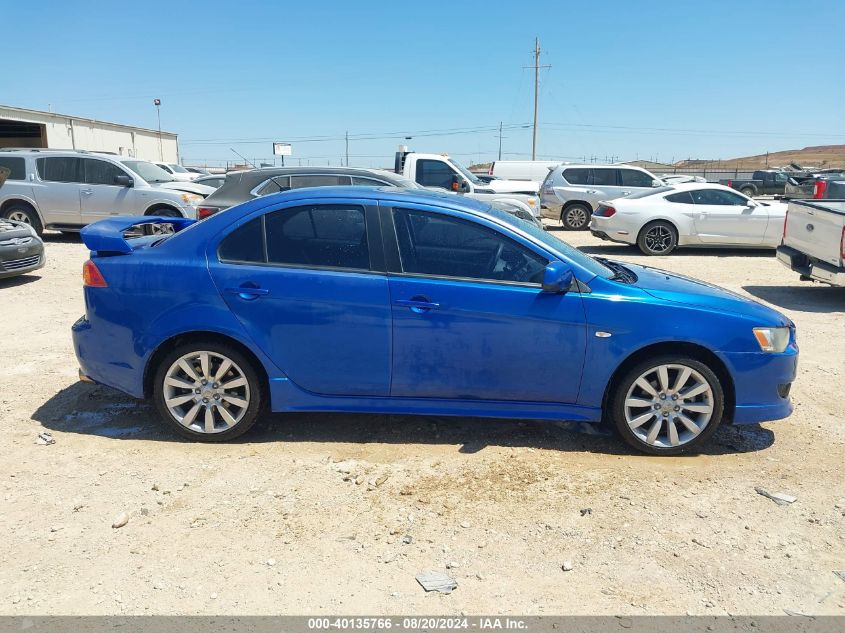 2009 Mitsubishi Lancer Gts VIN: JA3AU86W79U032953 Lot: 40135766