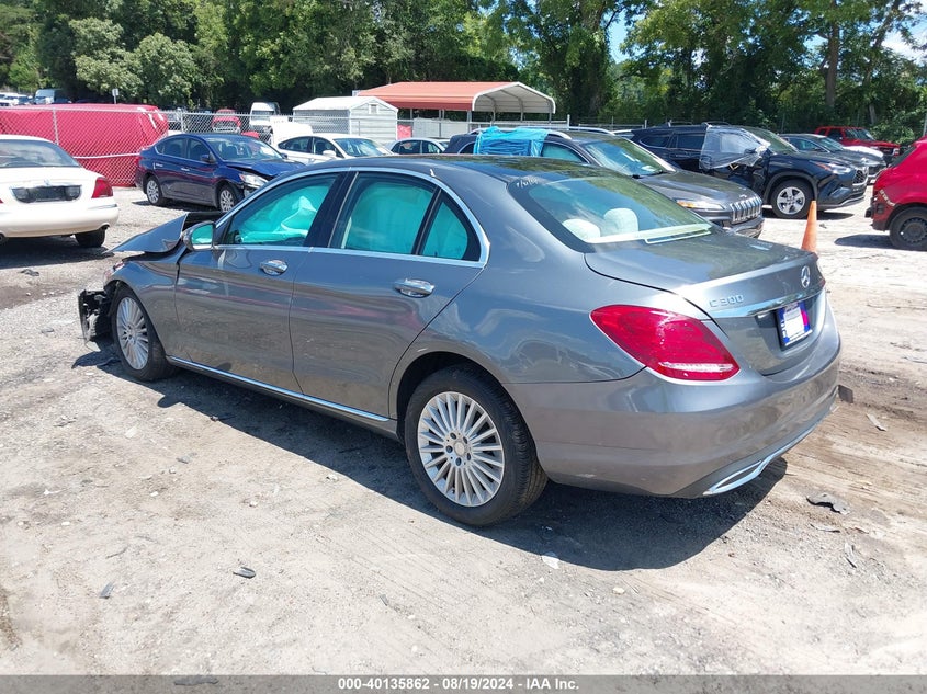 VIN 55SWF4KB2HU197943 2017 MERCEDES-BENZ C 300 4MATIC/LUXURY 4MATIC/SPORT 4MATIC