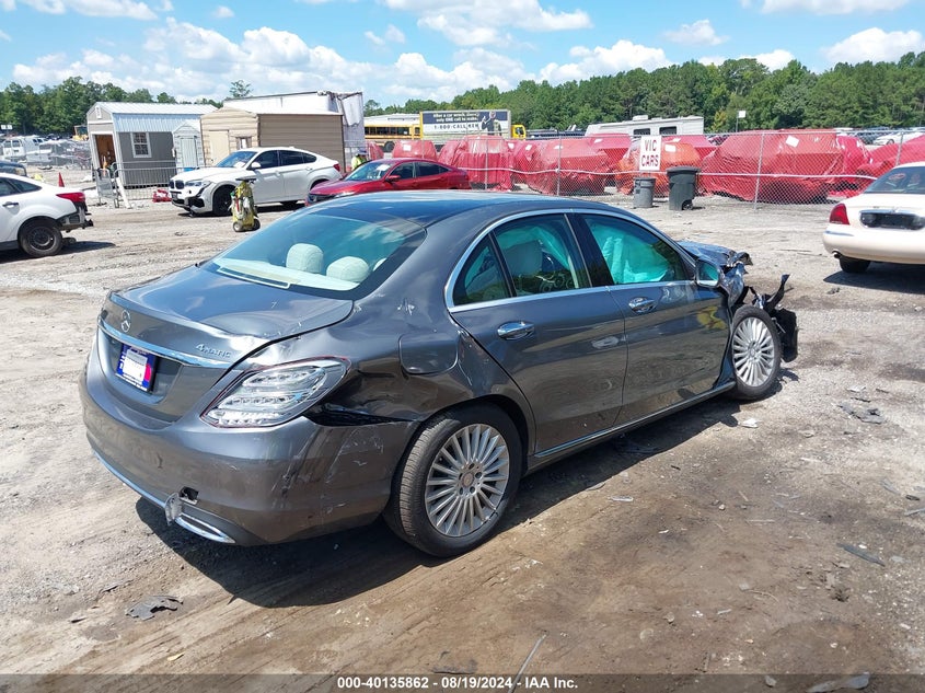 VIN 55SWF4KB2HU197943 2017 MERCEDES-BENZ C 300 4MATIC/LUXURY 4MATIC/SPORT 4MATIC