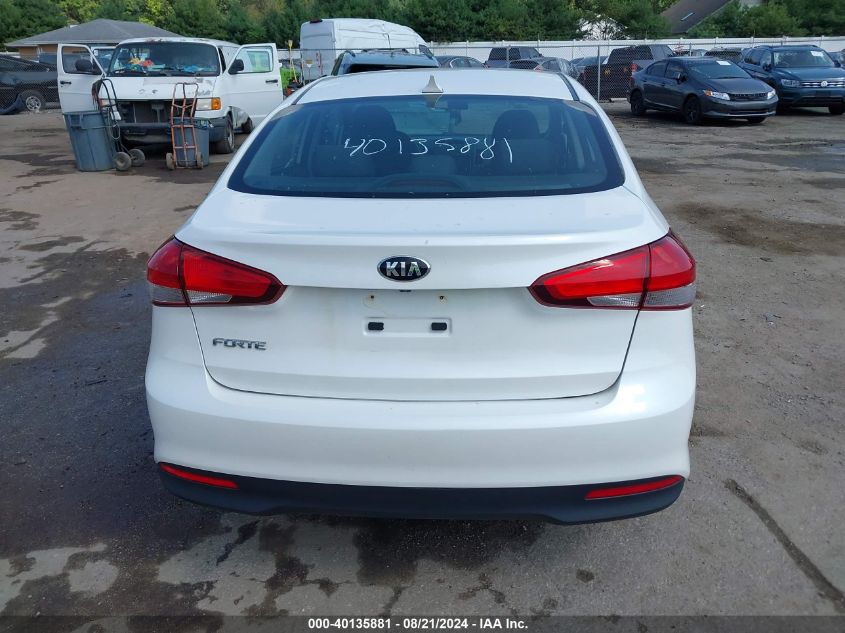 2017 Kia Forte Lx VIN: 3KPFL4A7XHE022644 Lot: 40135881