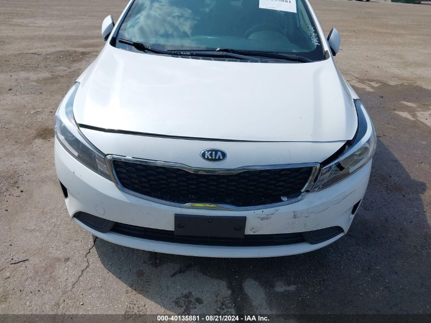 2017 Kia Forte Lx VIN: 3KPFL4A7XHE022644 Lot: 40135881