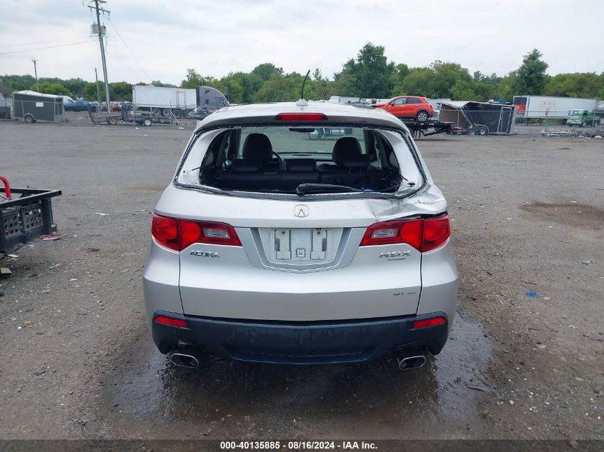 2010 Acura Rdx VIN: 5J8TB1H57AA002502 Lot: 40135885