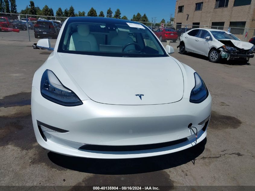 2019 Tesla Model 3 Long Range/Mid Range/Standard Range/Standard Range Plus VIN: 5YJ3E1EA1KF332927 Lot: 40135904