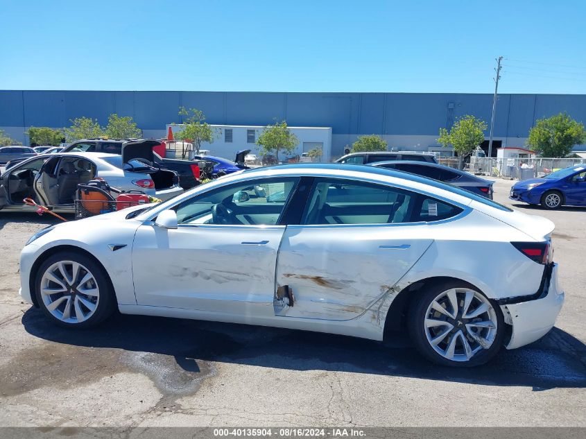 2019 Tesla Model 3 Long Range/Mid Range/Standard Range/Standard Range Plus VIN: 5YJ3E1EA1KF332927 Lot: 40135904