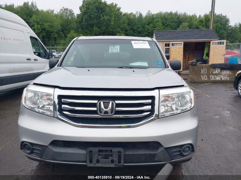 2015 Honda Pilot Lx VIN: 5FNYF4H22FB032683 Lot: 40135910