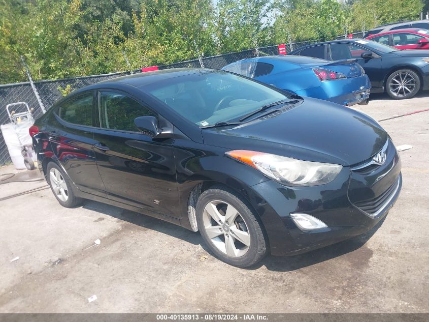 2013 Hyundai Elantra Gls VIN: KMHDH4AE8DU007106 Lot: 40135913