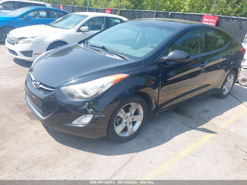 2013 Hyundai Elantra Gls VIN: KMHDH4AE8DU007106 Lot: 40135913