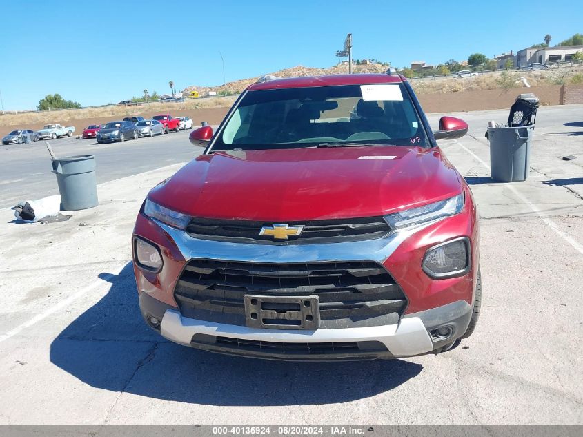 2023 Chevrolet Trailblazer Fwd Lt VIN: KL79MPS21PB190390 Lot: 40135924