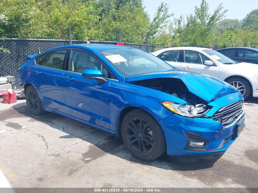 2019 Ford Fusion Se VIN: 3FA6P0HD5KR133259 Lot: 40135929