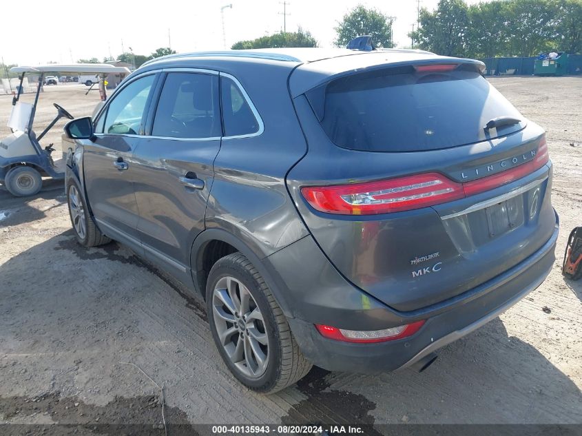 2019 Lincoln Mkc Select VIN: 5LMCJ2C91KUL04510 Lot: 40135943