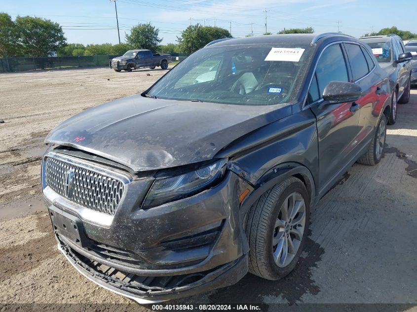 2019 Lincoln Mkc Select VIN: 5LMCJ2C91KUL04510 Lot: 40135943