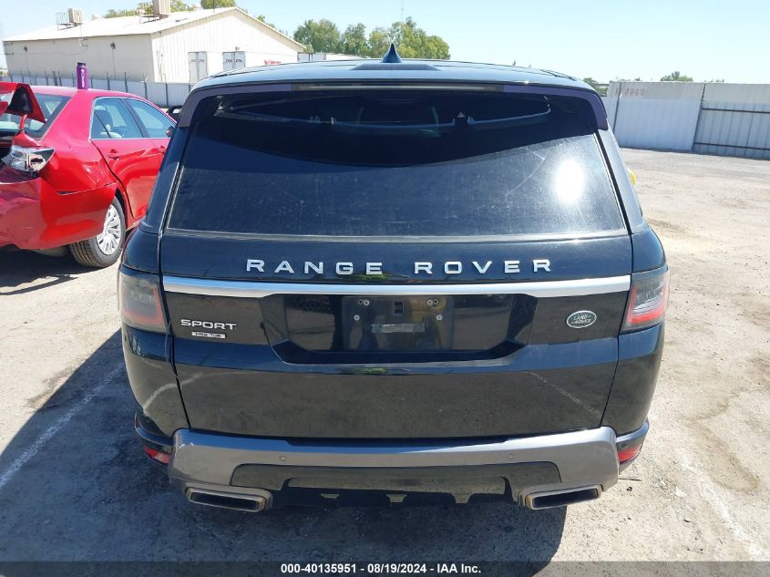 2018 Land Rover Range Rover Sport Hse Td6 VIN: SALWR2RK8JA182048 Lot: 40135951